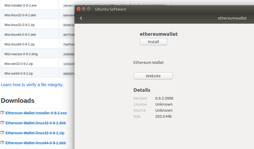 Ubuntu install ethereum wallet 0.00620994 btc to usd