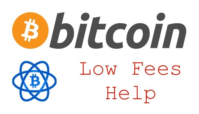 bitcoin low fee