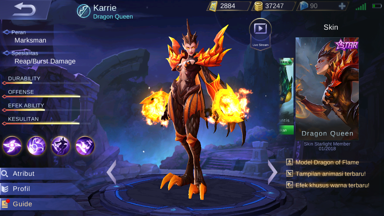 Zulfikarm Gaming Learn The Skill Of Deadly Karrie Hero Vol 24