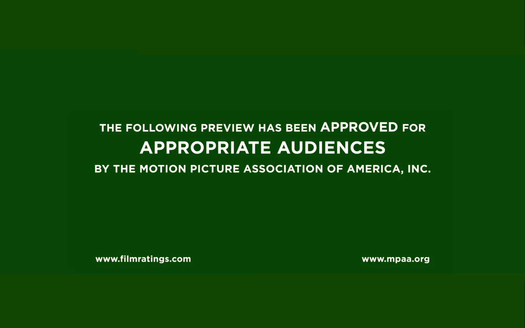 Motion Picture Association of America - R Rating