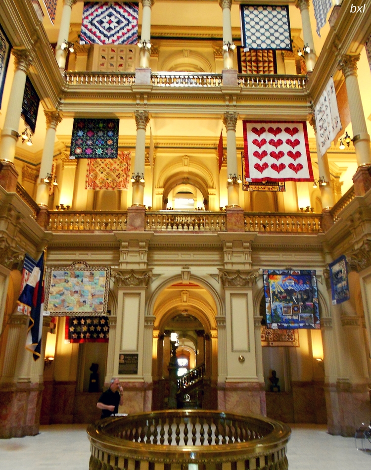 Denver Colorado Quilt show State Capital building my picture day bxlphabet (1).jpg