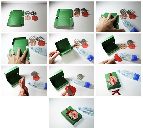 Ornament Gift Card Box
