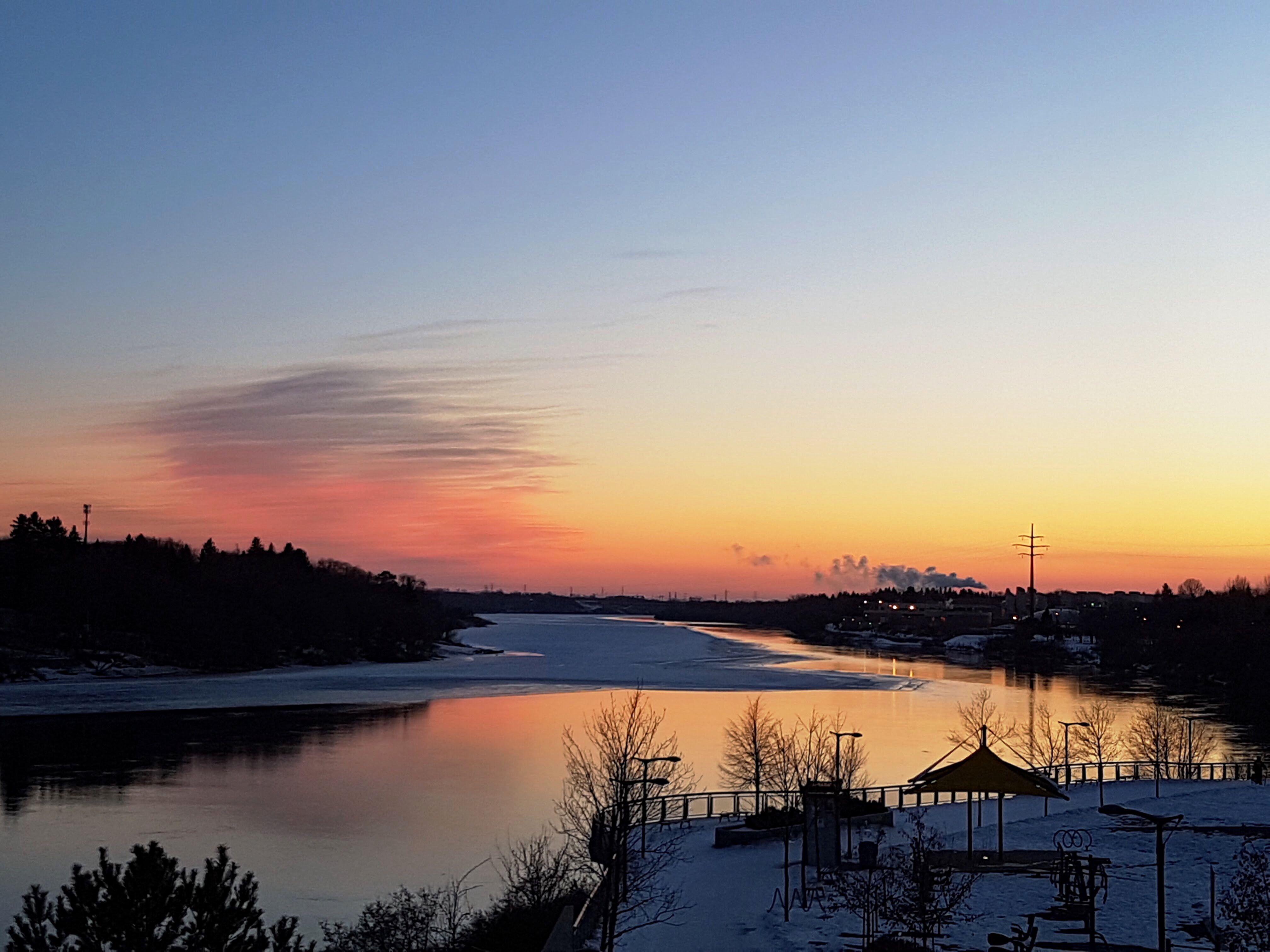 Saskatchewan Sunset By The River — Steemit