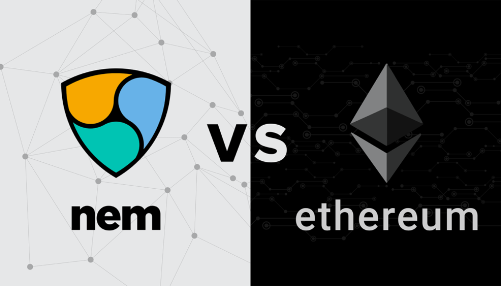 nem vs ethereum blockchain