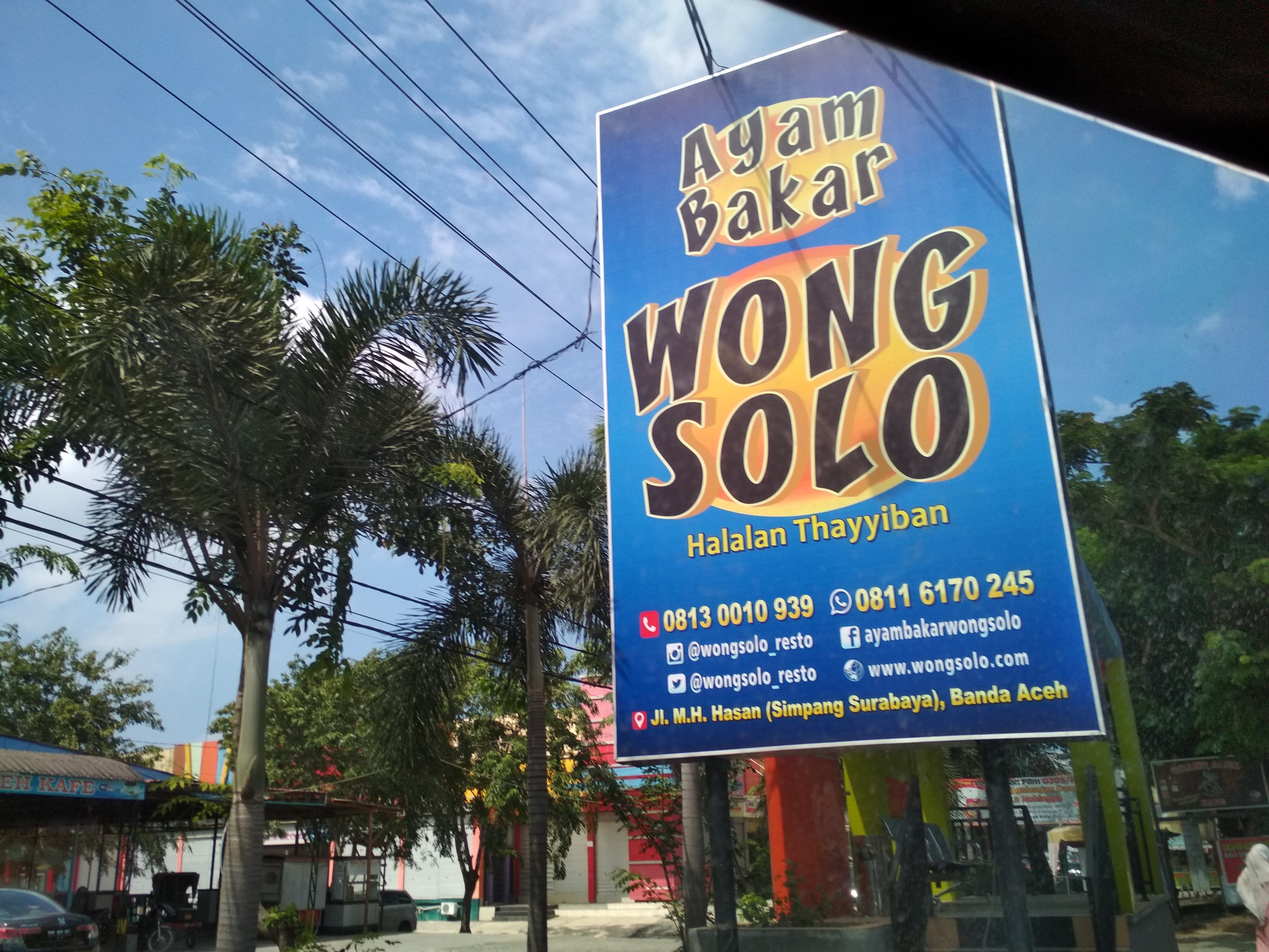 Ayam Penyet Wong Solo Di Simpang Surabaya Kota Banda Aceh Steemit