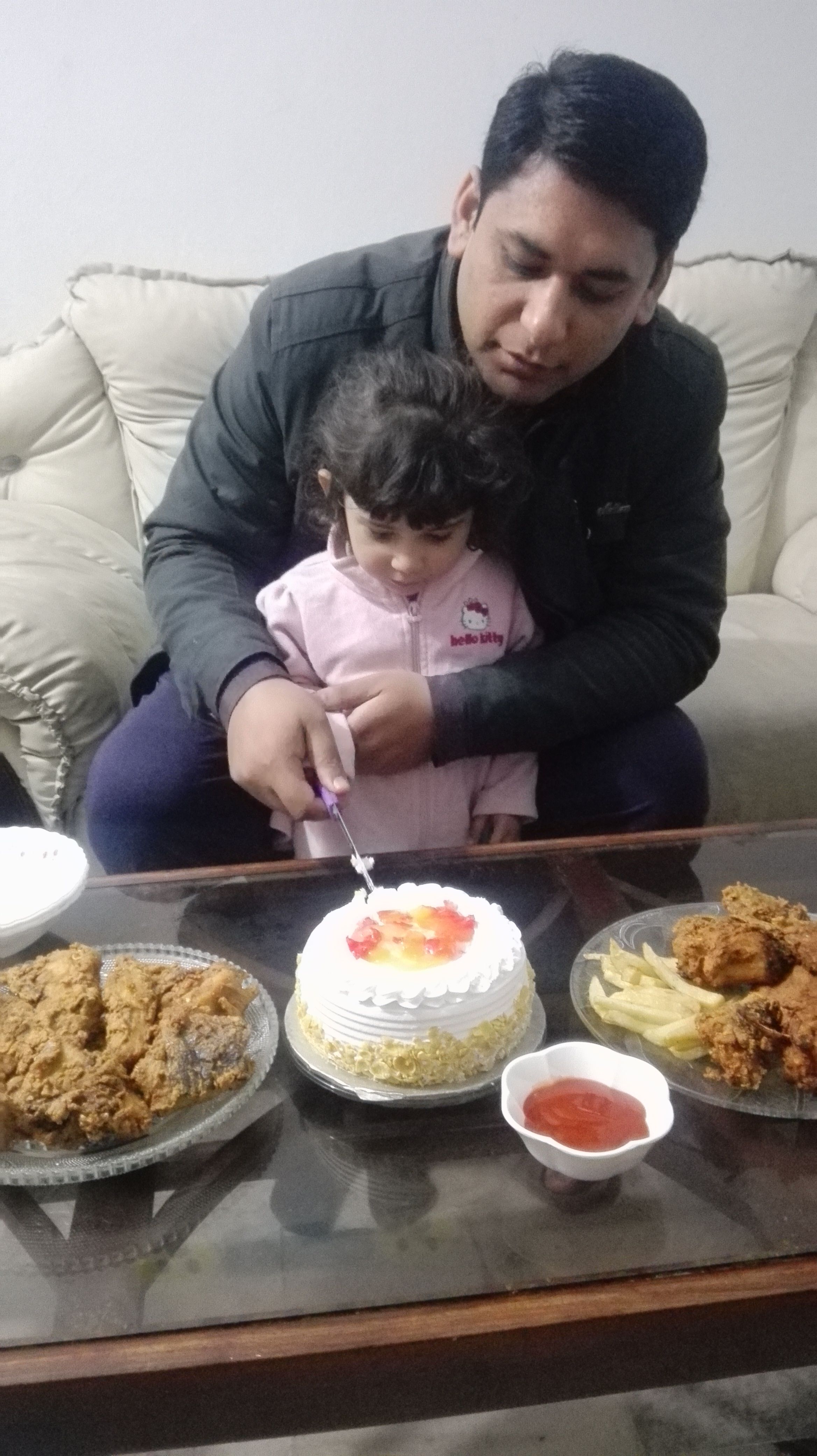 birthday celebration of my husband