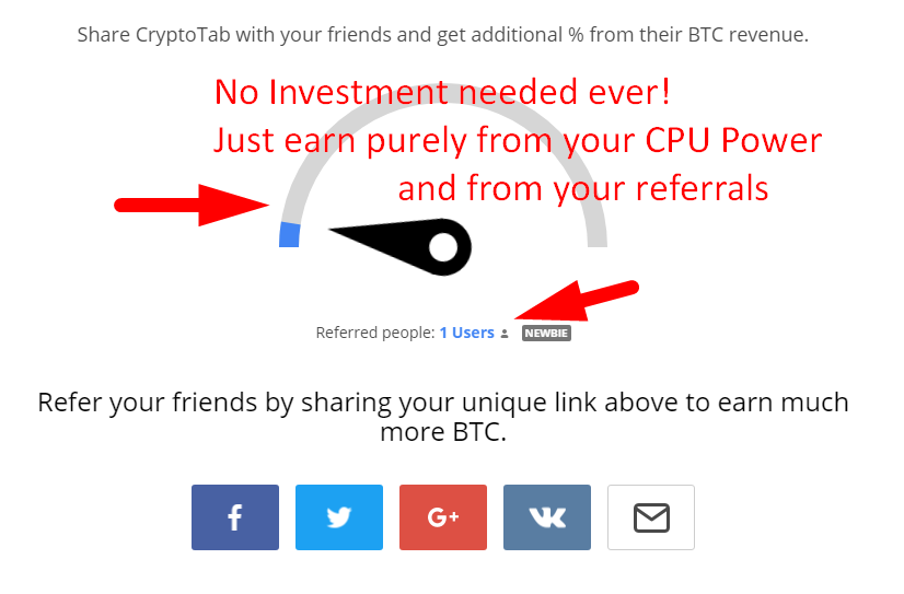 Earn bitcoin using chrome