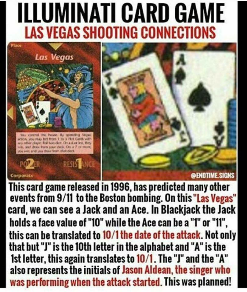 Image result for las vegas illuminati card