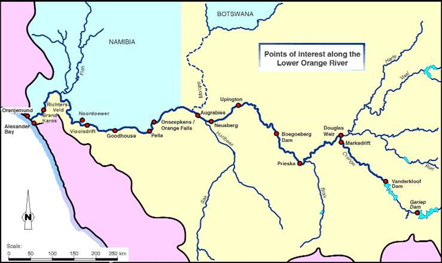 South African Rivers Map South africa map, Map, South africa