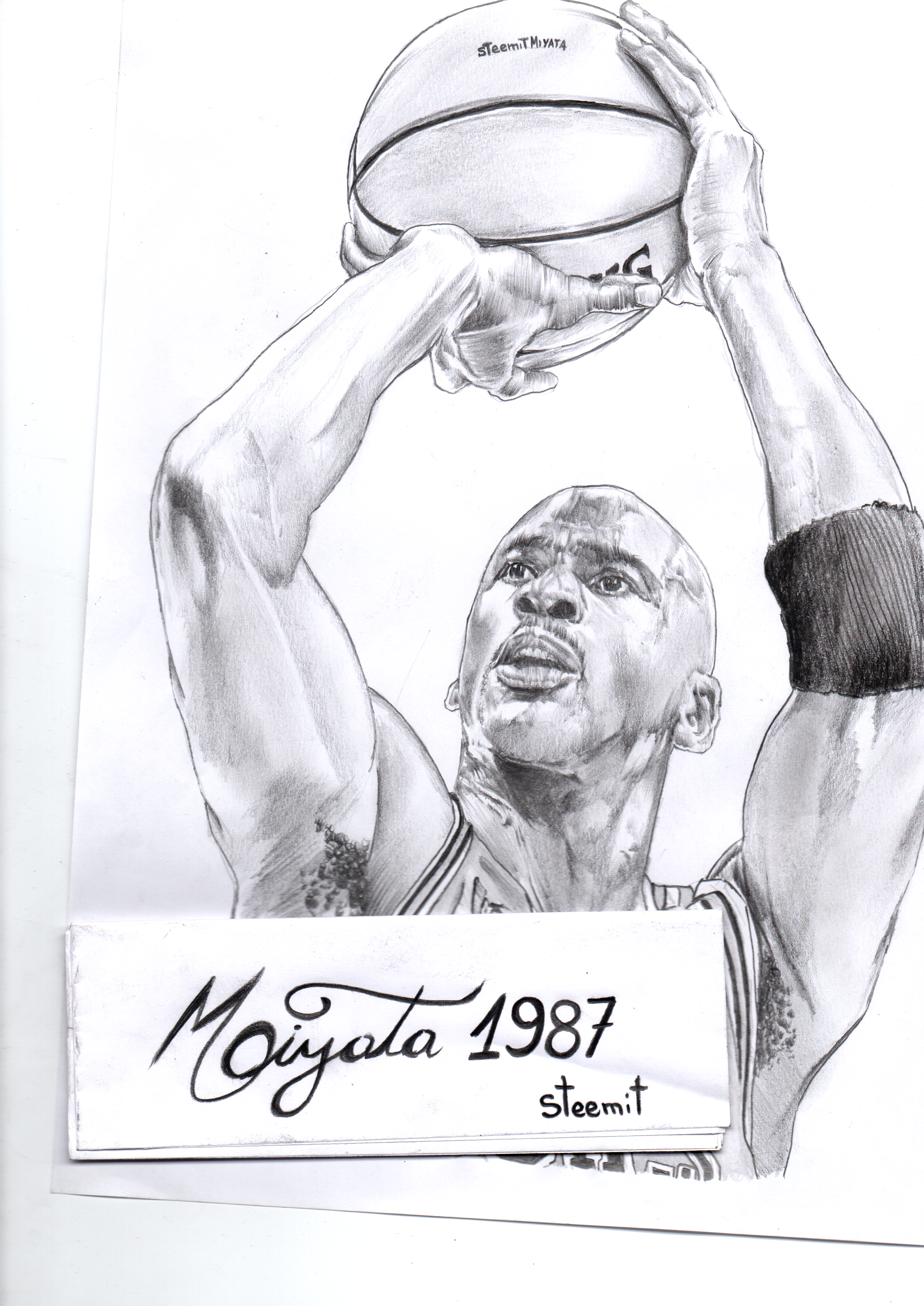 Michael Jordan, Certified Drawing — Steemit