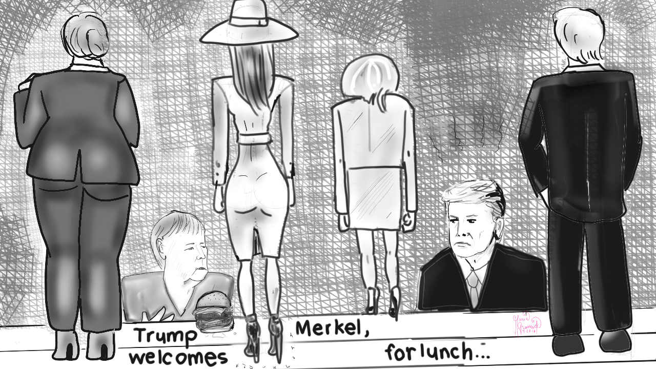 trump brigitte macron melania trump angela merkel1.png