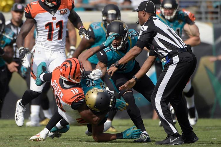 \ud83c\udfc82 Huge NFL Fights Yesterday! Recap Plus Video!\ud83c\udfc8AJ Green vs. Jalen Ramsey  and Mike Evans vs. Marshon Lattimore \u2014 Steemit