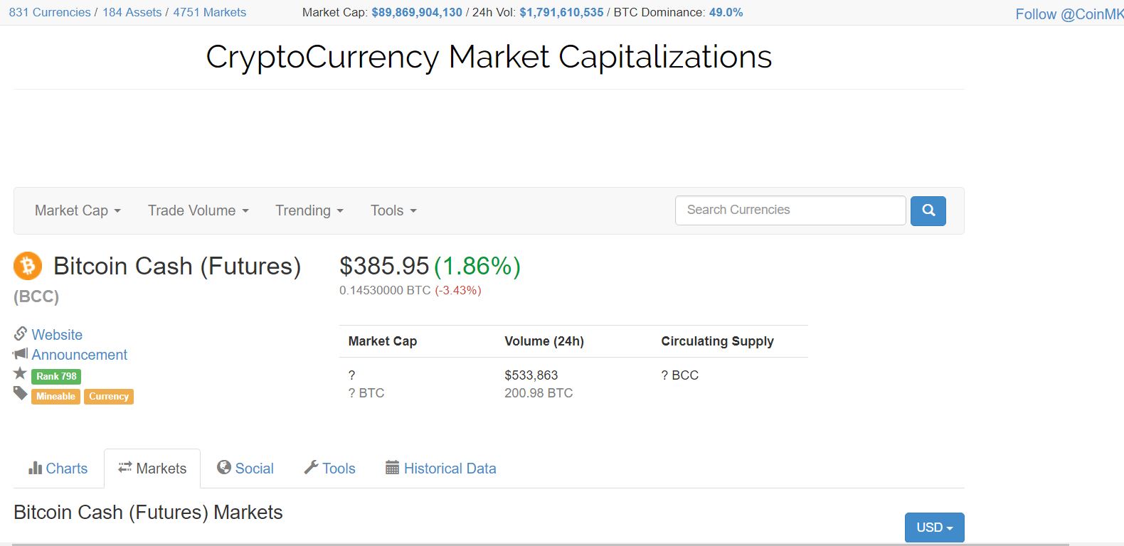 transfer bcc to btc