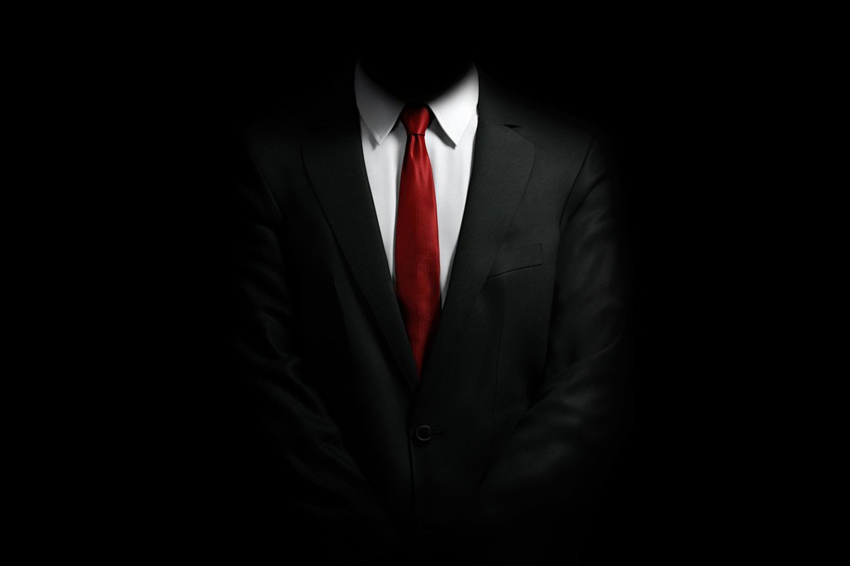 Черная аватарка телеграмма. Мужчина в черном костюме без лица. Пиджак с красным галстуком. Костюм без головы. Анонимус в костюме.