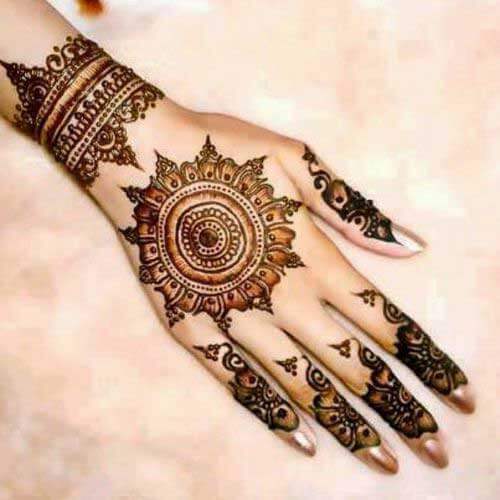 Best Ornament Unique Arabic Henna Mehndi: Stylist Mehendi Designs For Hands  - Mehndi Designs