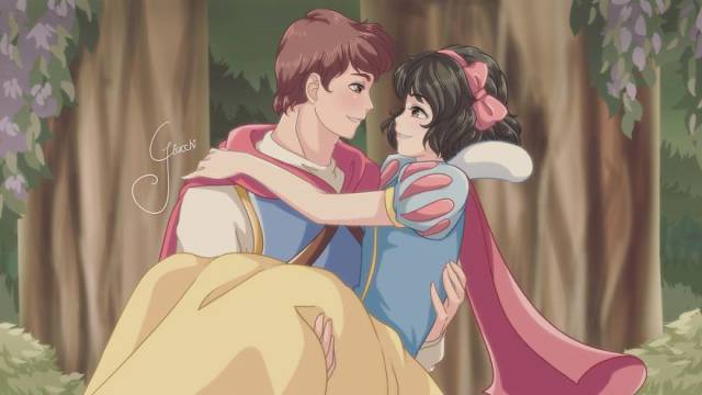 Anime Versions Of Disney Princesses That are Too Cute
