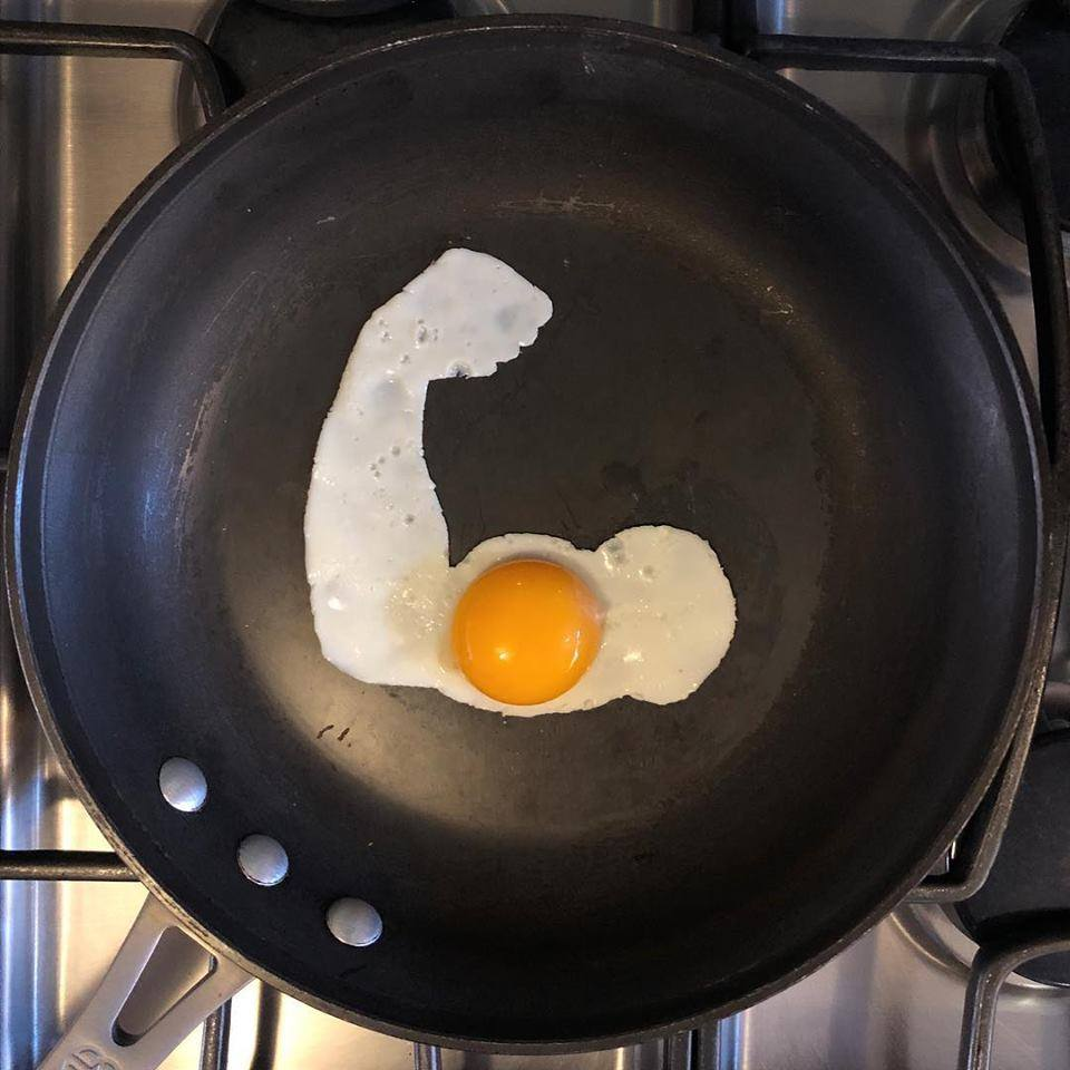 Creative Artwork Use Eggs by The Eggs-hibit ᴷᴬ.