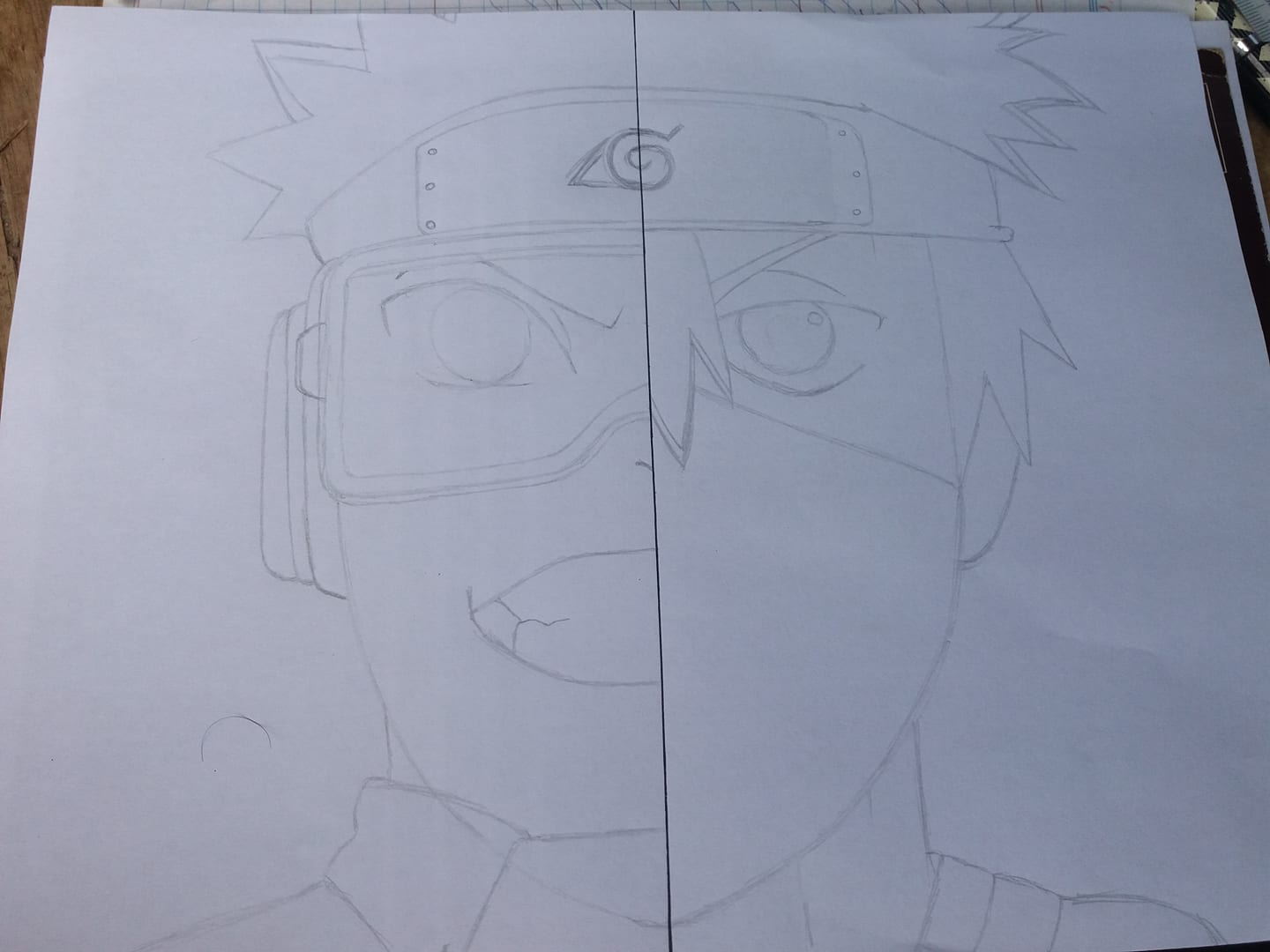 How to draw Kakashi Hatake || How to draw anime step by step || Easy d... |  TikTok