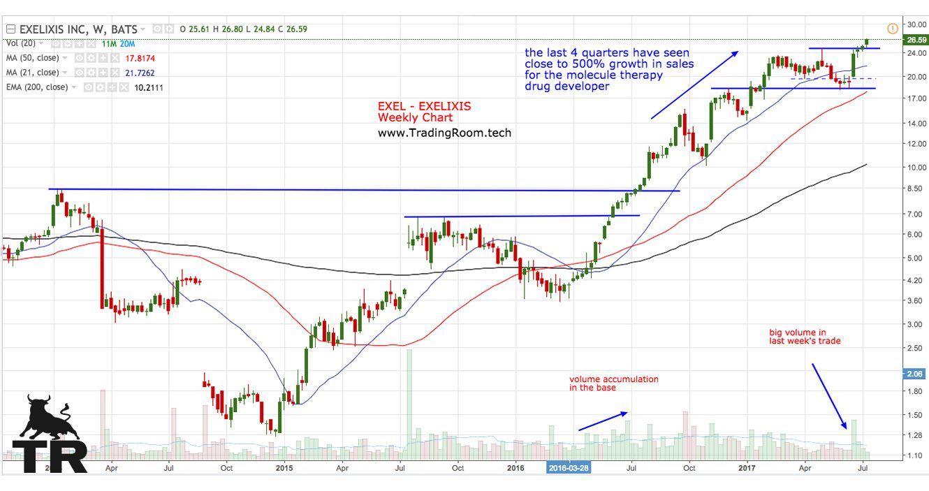 EXEL - Exelixis Weekly Chart.jpg