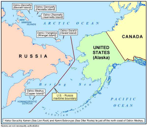 Interesting fact 37 How far apart are Russia and USA Steemit