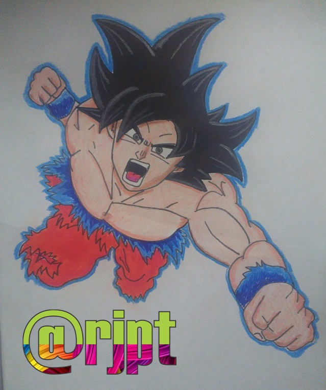 Dibujando a Goku Migatte no Gokui — Steemit