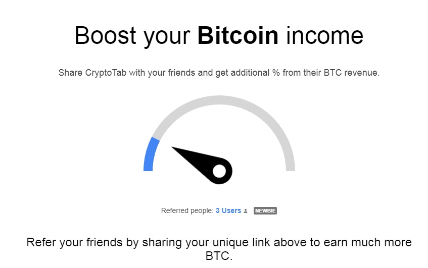 Boost Your Bitcoin Income Cryptotab New Bitcoin Account - 