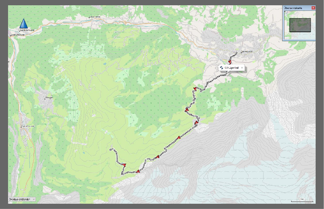 Eiger Trail Map