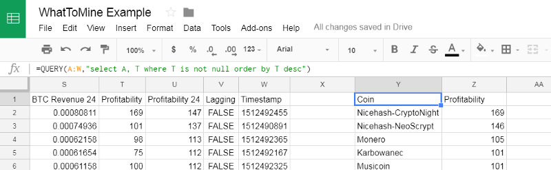 How to calculate estimated profit using hashrate?