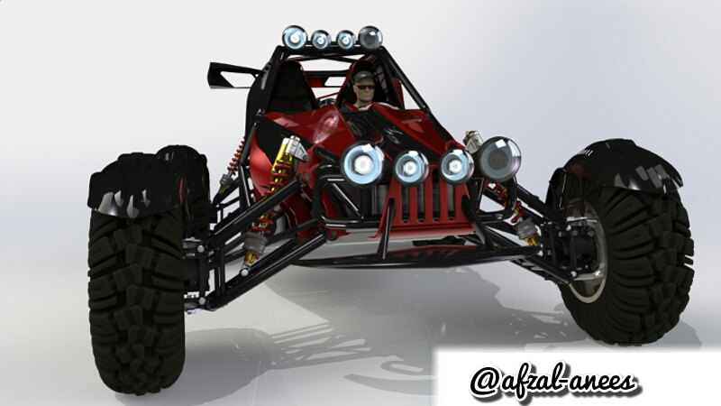 buggy car frame design