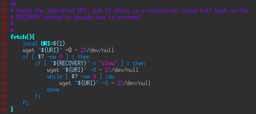 fetch implementation