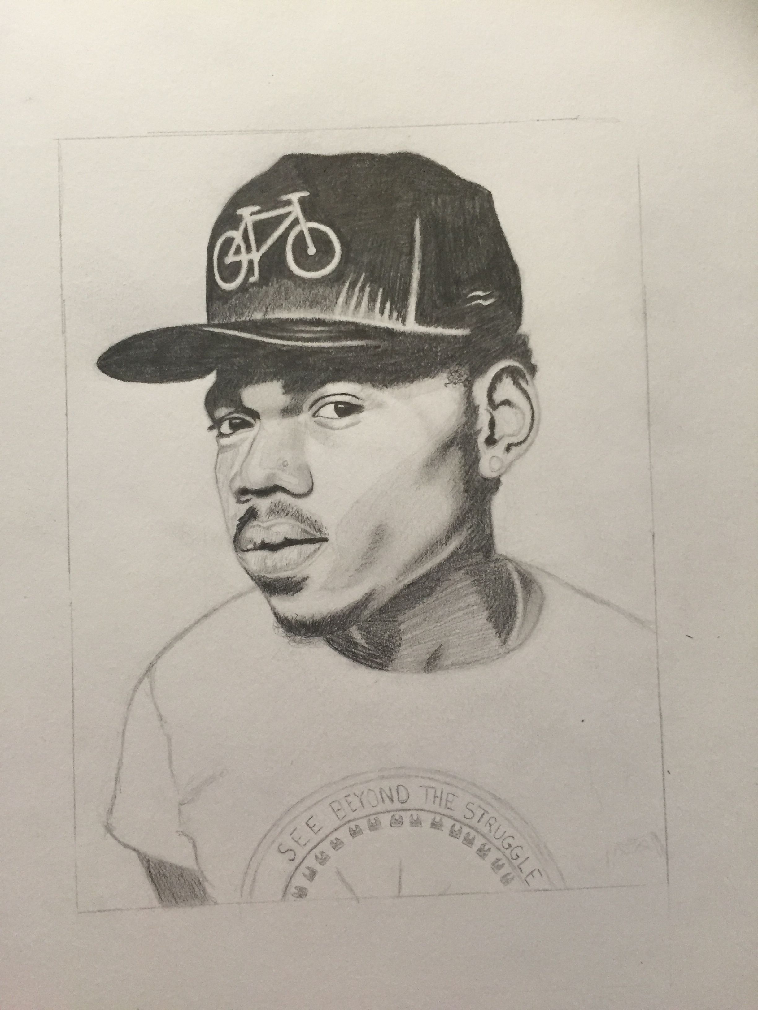 The Rapper Steemit Chance the rapper shaelynne drawings illustration people...