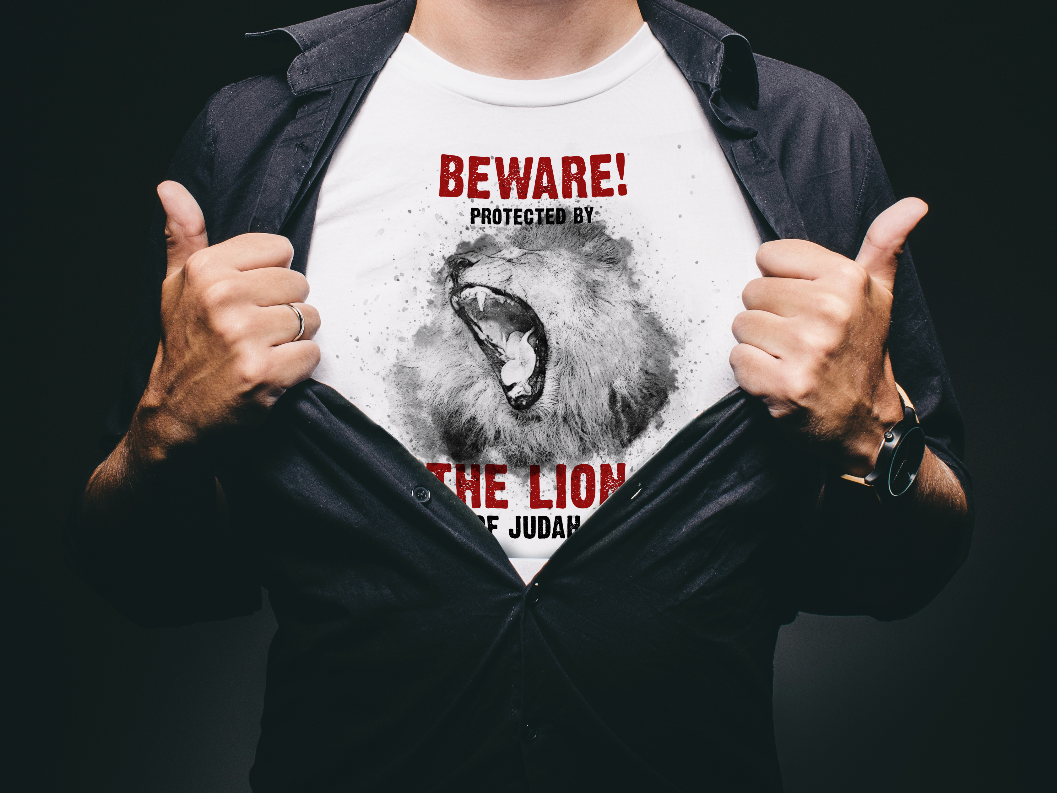 Protected by the Lion of Judah Styled.png