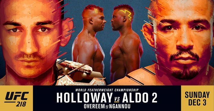 Holloway vs Aldo poster