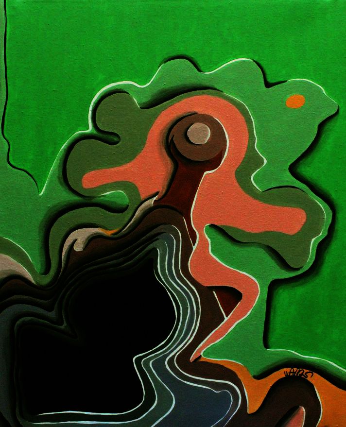 13.Run Oil on Canvas ( 41 x 50 cm ).jpg