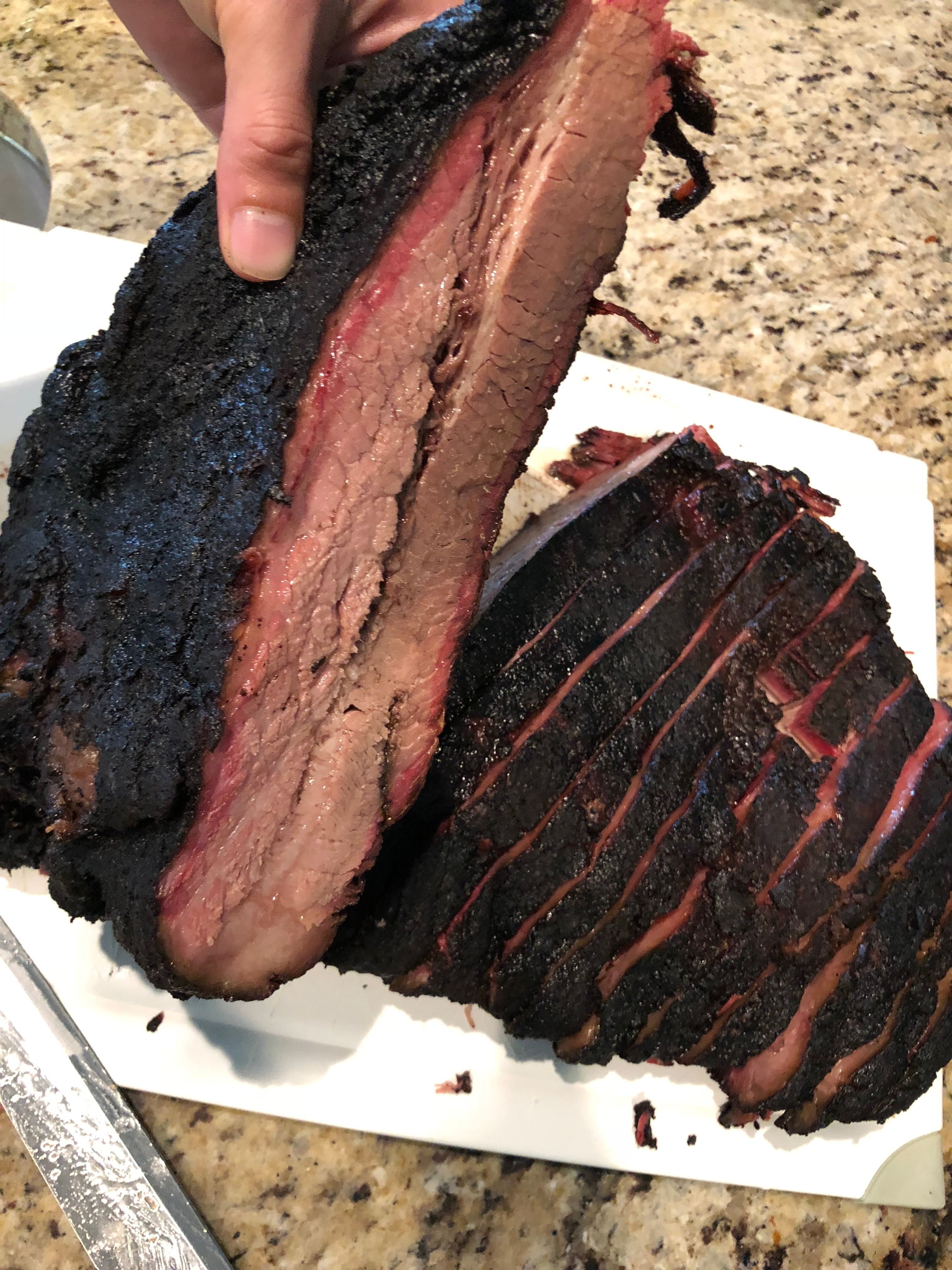 Brisket on a Traeger 