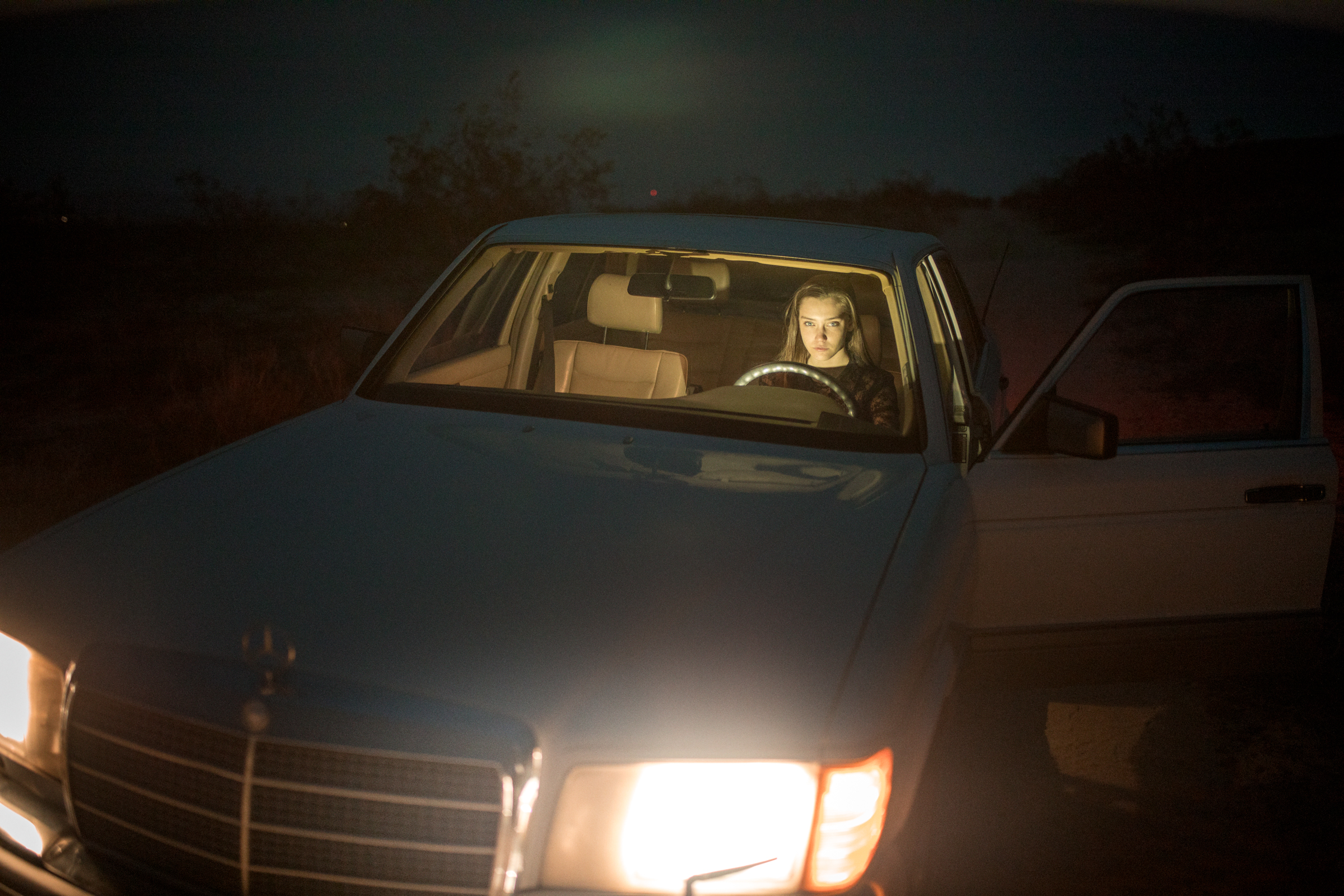 Night in joshua tree Chloe Bechtol portrait by Amos Haley.jpg