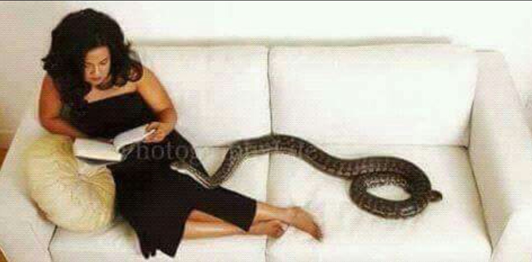 She is snake