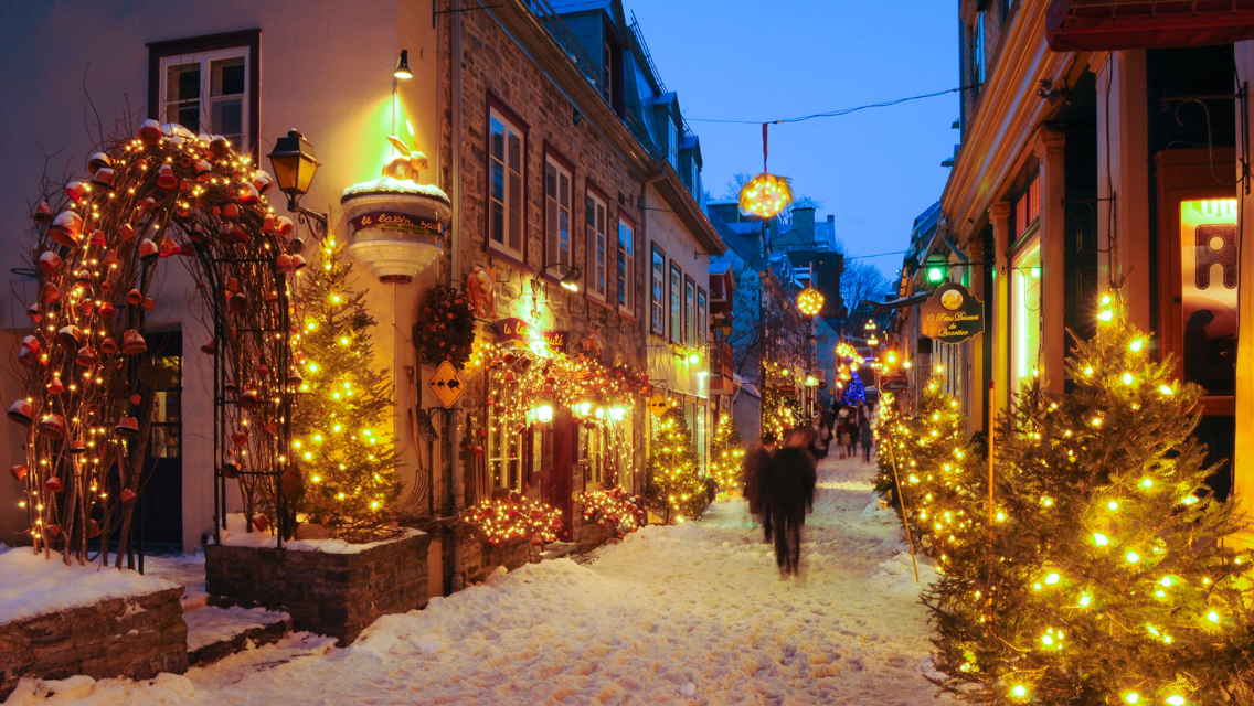 View from Quebec City at Christmas Time — Steemit