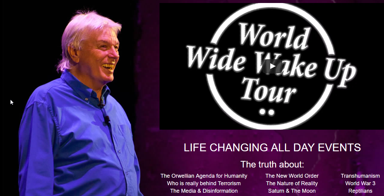 World Wide Wake Up Tour With David Icke Is Coming To Ljubljana This Sunday