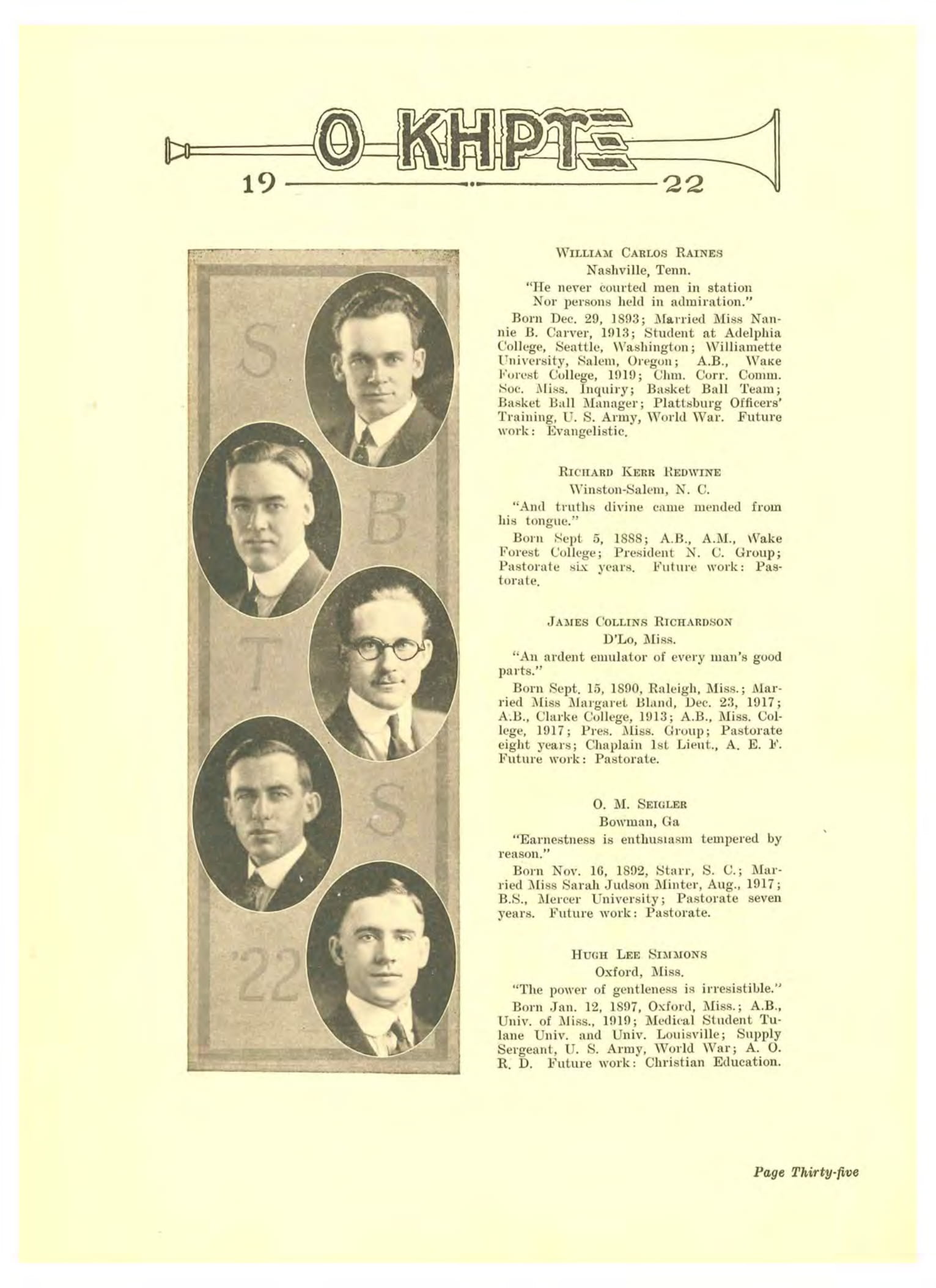 Southern Seminary annual (O Kerux) 1922-041.jpg