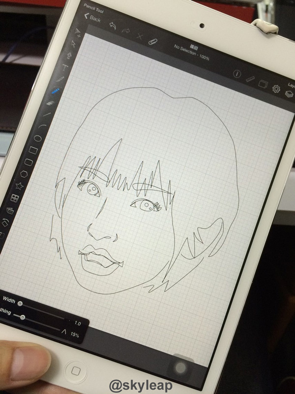 Ipadで似顔絵を描きます Draw A Portrait On Ipad Steemit Ipadで似顔絵を描きます Draw A Portrait On Ipad Steemit
