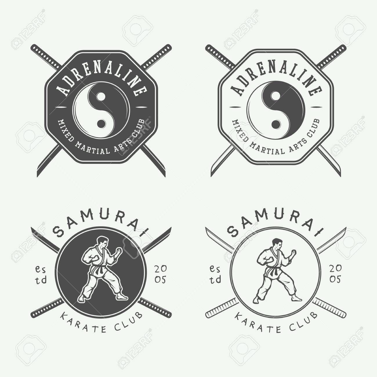 53402339-conjunto-de-karate-o-artes-marciales-emblema-etiquetas-y-elementos-de-diseño-de-época-ilustración-vectorial.jpg