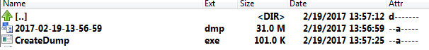 Coredump File Name