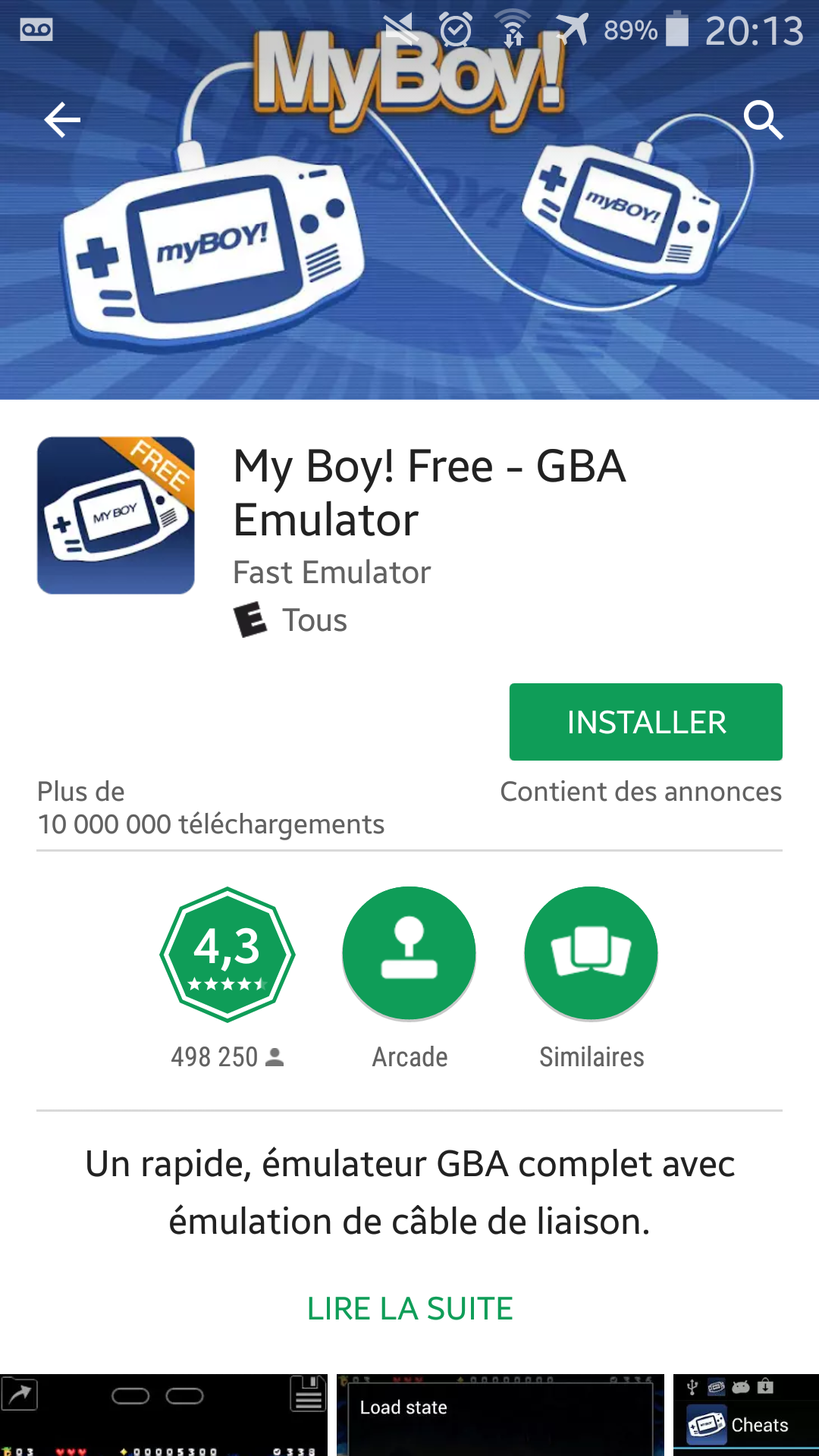 My Boy! Free - GBA Emulator - Téléchargement de l'APK pour Android