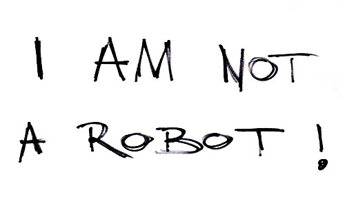 I Am Not A Robot title image