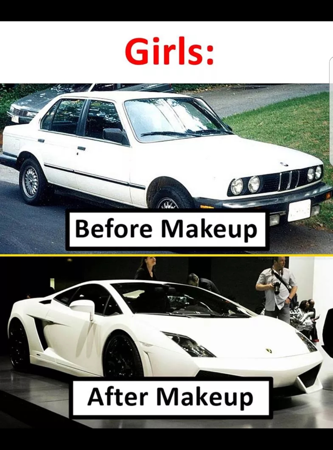 Girl Before And After Make Up Steemit