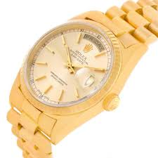 How many ounces of gold discount in a rolex presidential watch