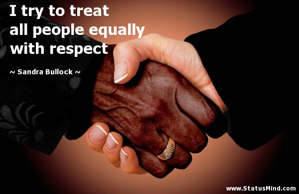 respect for all people