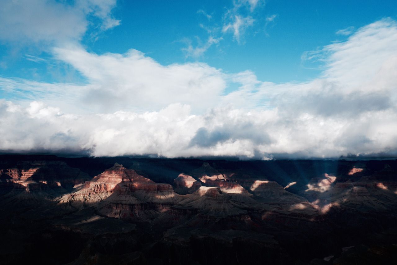 37.Clouds clearing over Grand Canyon, Arizona, USA.jpg