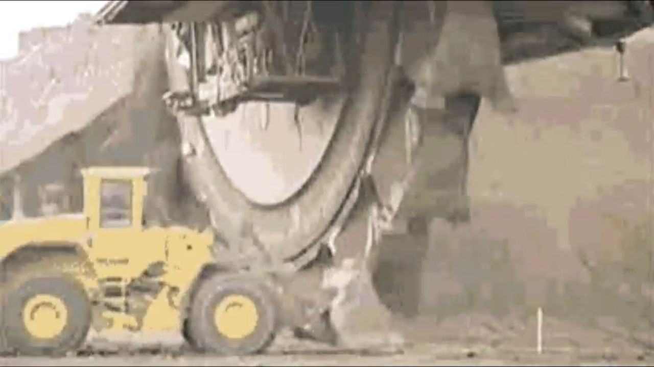 The Largest Bucket Wheel Excavator Bagger 288 Steemit